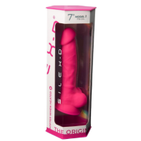 SilexD 7" Dual Density Silicone Dildo – Pink SilexD 7" Dual Density Silicone Dildo – Pink